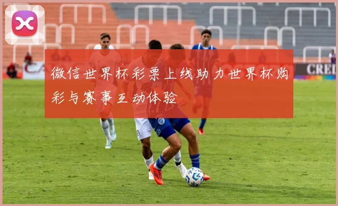 微信世界杯彩票上线助力世界杯购彩与赛事互动体验